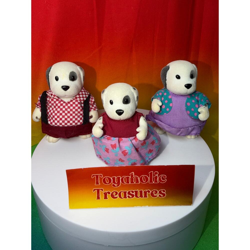 Lil Woodzeez WoofWinkle Dog Family Dalmatian Figures